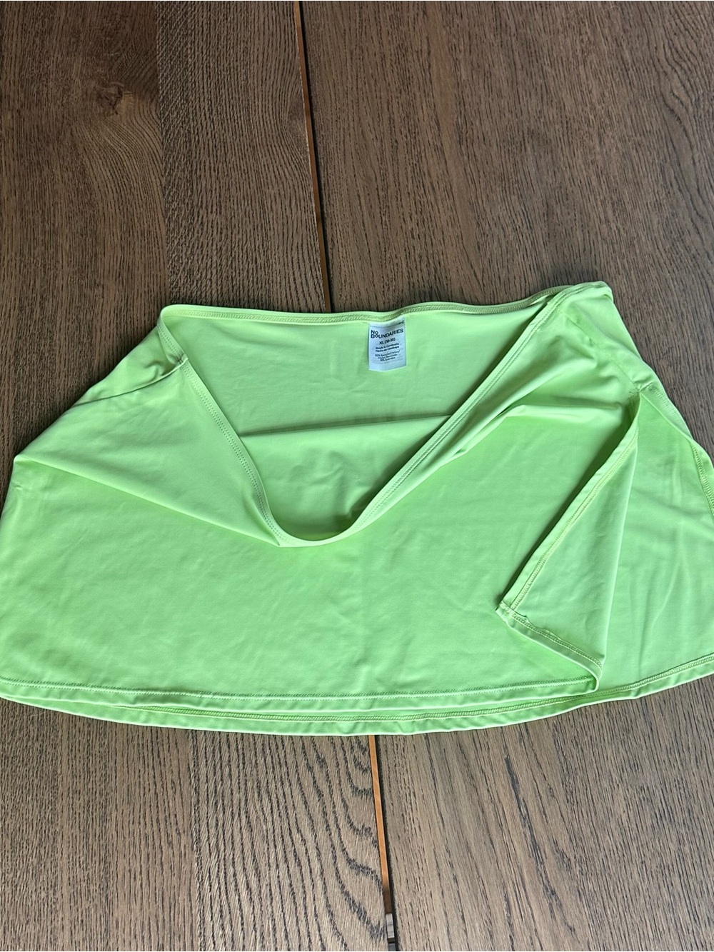 Neon Green Women's Swim Skirt